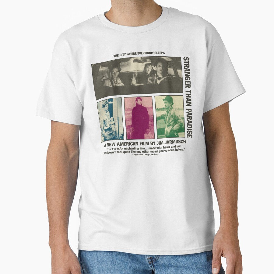 Stranger Than Paradise New-Wave by DannyVFilth Unisex T-shirt, Sweatshirt, Hoodie, Long Sleeve Tee - T-Shirt, Sweatshirt, Hoodie