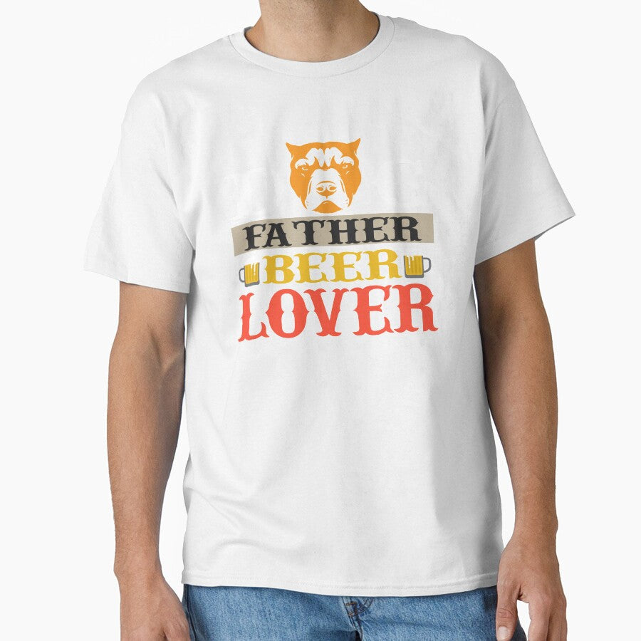 dog father beer lover by caphatshirt Unisex T-shirt, Sweatshirt, Hoodie, Long Sleeve Tee - T-Shirt, Sweatshirt, Hoodie