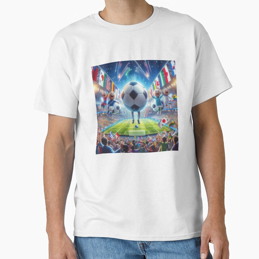 Global Soccer Celebration 2026  United Nations 3D Festival by PaintMeWorld Unisex T-shirt, Sweatshirt, Hoodie, Long Sleeve Tee - T-Shirt, Sweatshirt, Hoodie