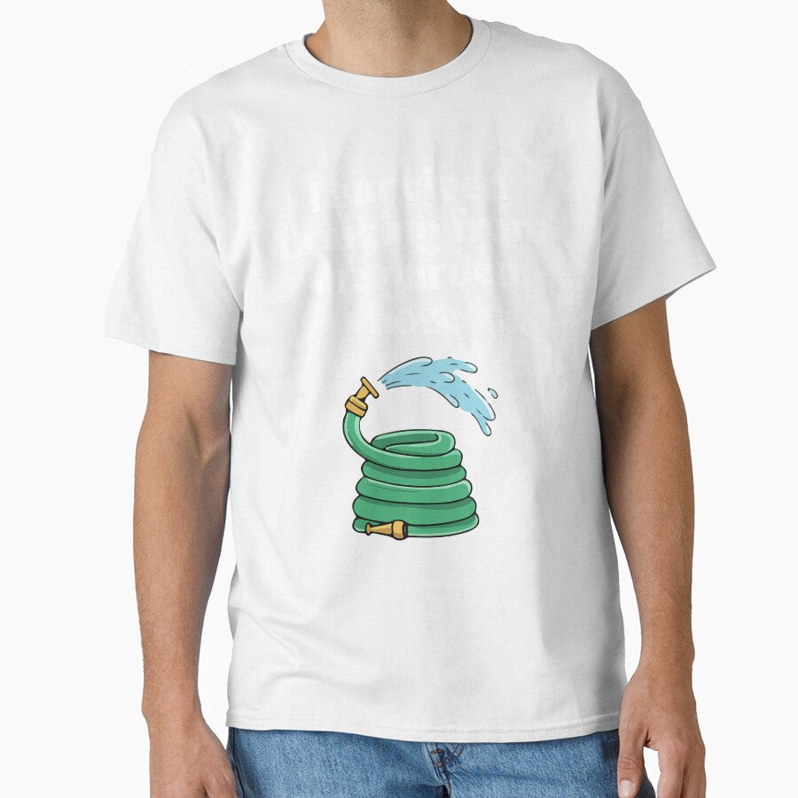Garden hose white by kataanger Unisex T-shirt, Sweatshirt, Hoodie, Long Sleeve Tee - T-Shirt, Sweatshirt, Hoodie