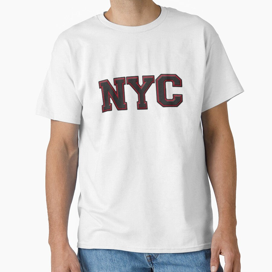 New York City NYC letter alphabet by RIAD16 Unisex T-shirt, Sweatshirt, Hoodie, Long Sleeve Tee - T-Shirt, Sweatshirt, Hoodie