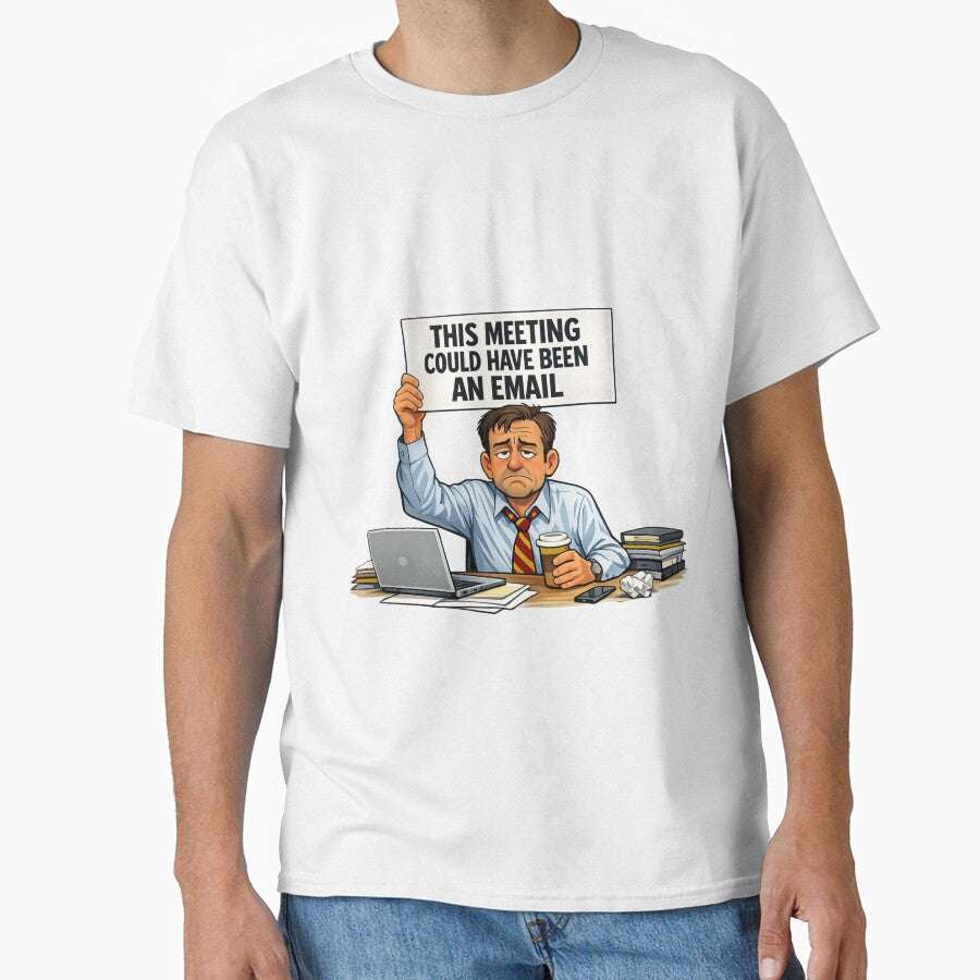 This Meeting Could Have Been an Email Shirt  Funny Office Worker Gift by GaliciaCity Unisex T-shirt, Sweatshirt, Hoodie, Long Sleeve Tee - T-Shirt, Sweatshirt, Hoodie