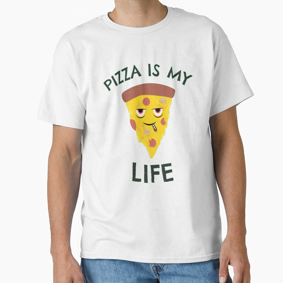 Copy of pizza is my life by chopola-shop Unisex T-shirt, Sweatshirt, Hoodie, Long Sleeve Tee - T-Shirt, Sweatshirt, Hoodie