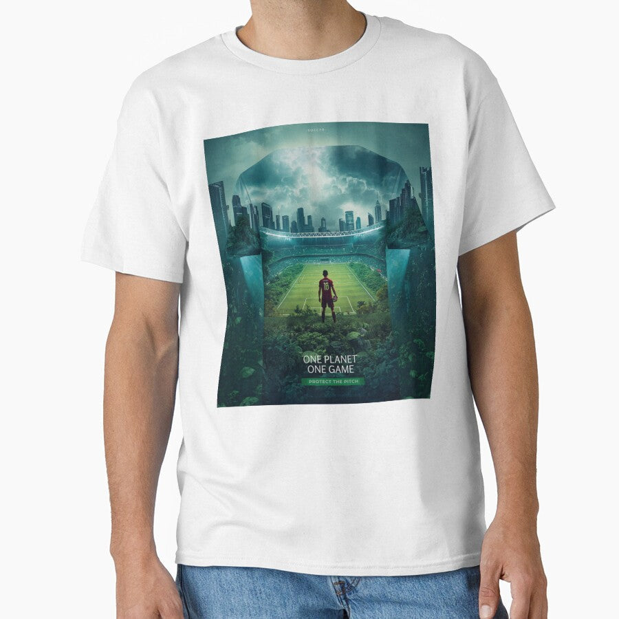One Planet, One Game T-Shirt | Global Soccer Unity Tee by JaynAli Unisex T-shirt, Sweatshirt, Hoodie, Long Sleeve Tee - T-Shirt, Sweatshirt, Hoodie