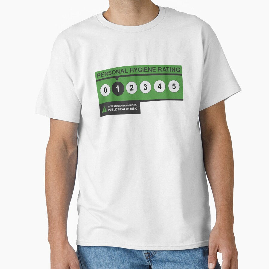 Hygiene Rating - ONE by Steven Dent Unisex T-shirt, Sweatshirt, Hoodie, Long Sleeve Tee - T-Shirt, Sweatshirt, Hoodie