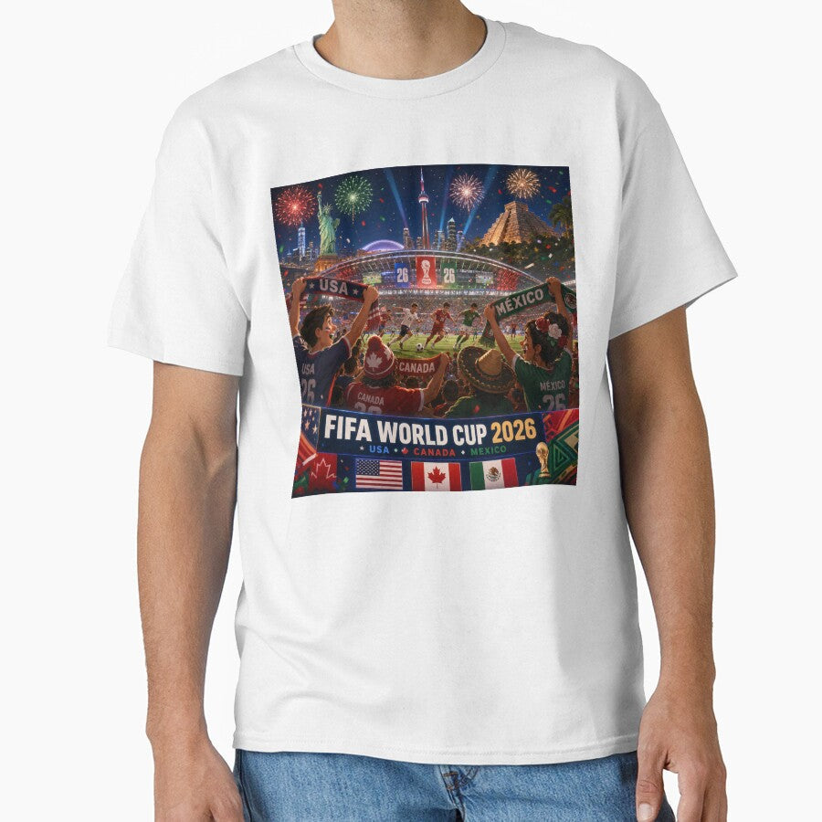 One Ball Three Nations 2026 #football 2026 by Fanybany Unisex T-shirt, Sweatshirt, Hoodie, Long Sleeve Tee - T-Shirt, Sweatshirt, Hoodie