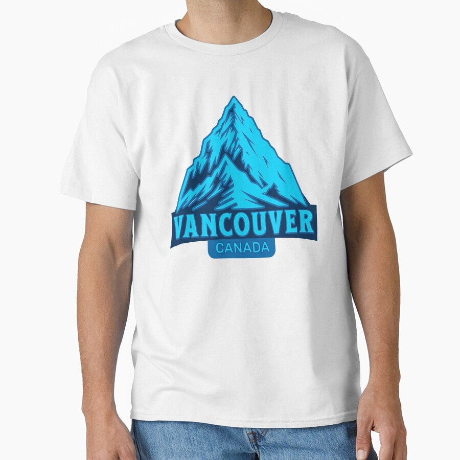 Vancouver Canada blue by VRedBaller Unisex T-shirt, Sweatshirt, Hoodie, Long Sleeve Tee - T-Shirt, Sweatshirt, Hoodie