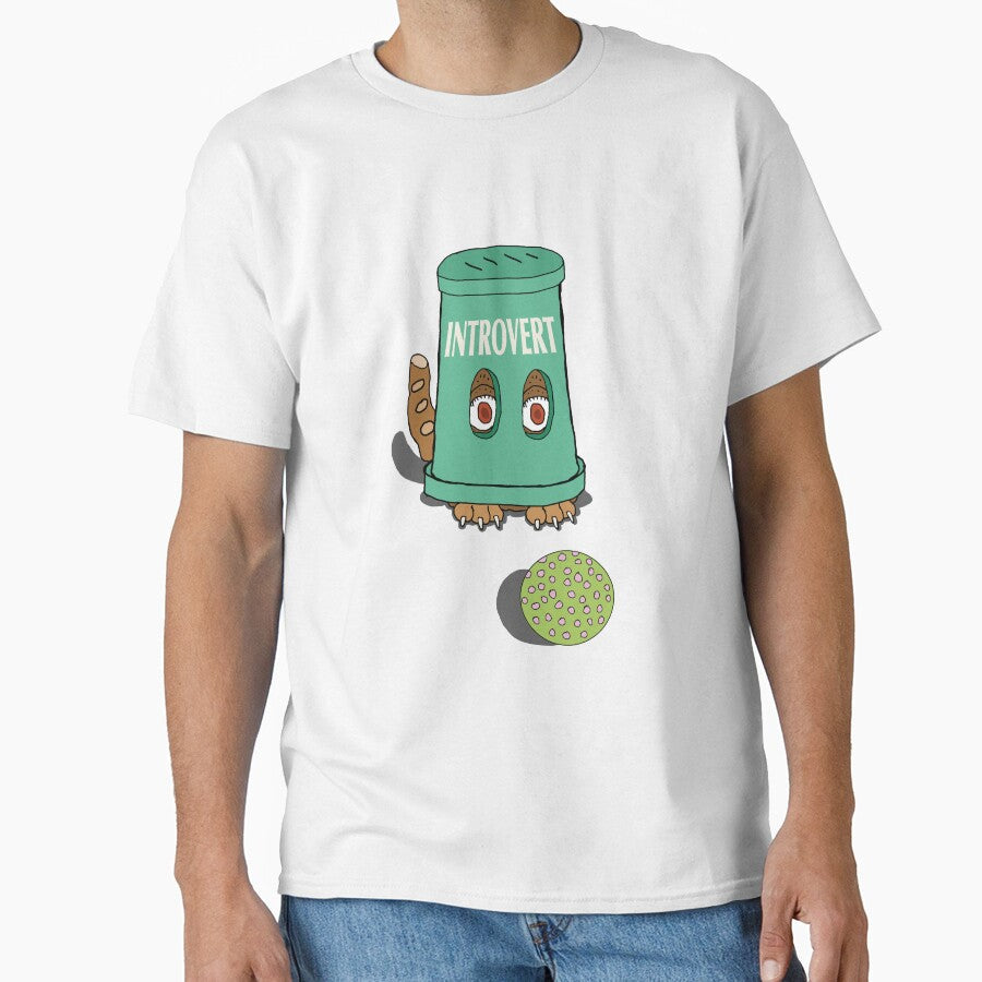 Cat Introvert by Shooz34 Unisex T-shirt, Sweatshirt, Hoodie, Long Sleeve Tee - T-Shirt, Sweatshirt, Hoodie