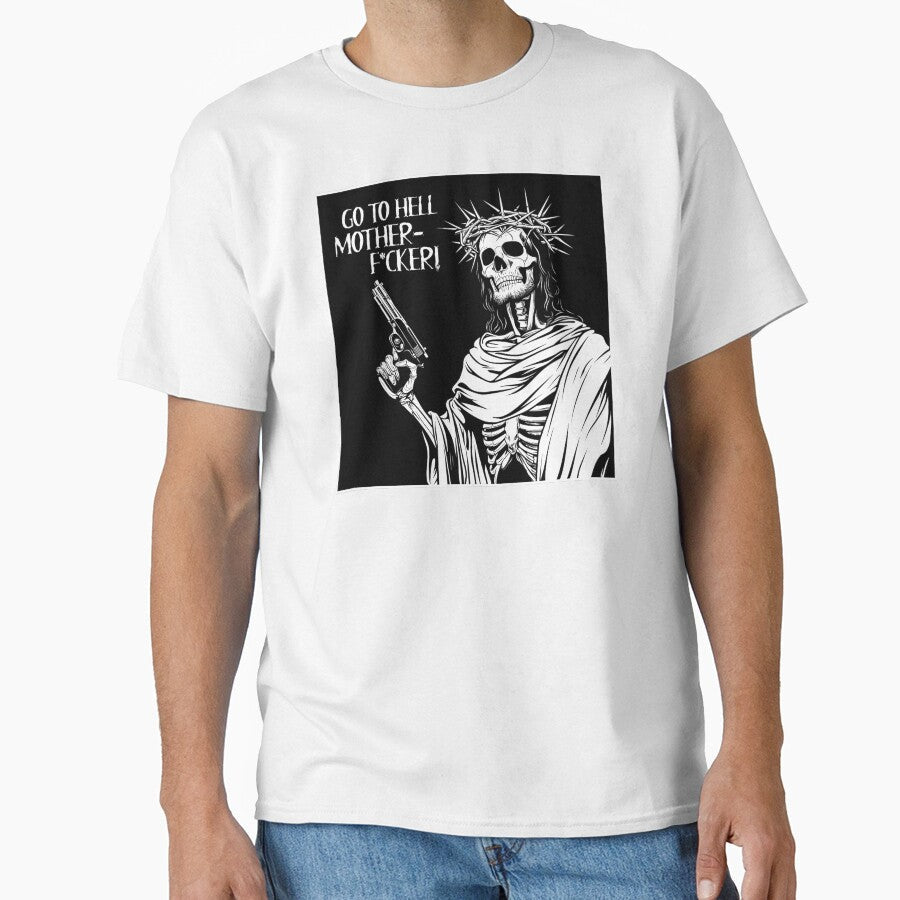 GO TO HELL MOTHERF*CKER by JacobSpace Unisex T-shirt, Sweatshirt, Hoodie, Long Sleeve Tee - T-Shirt, Sweatshirt, Hoodie