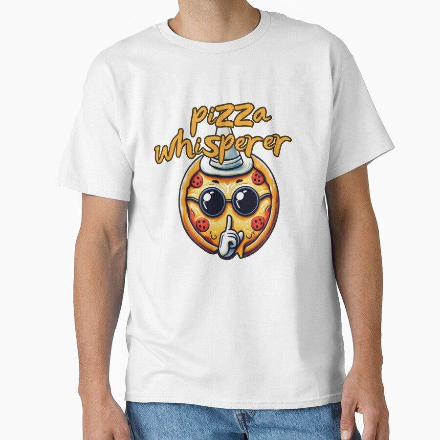 pizza whisperer by BuyMeifYouLike Unisex T-shirt, Sweatshirt, Hoodie, Long Sleeve Tee - T-Shirt, Sweatshirt, Hoodie
