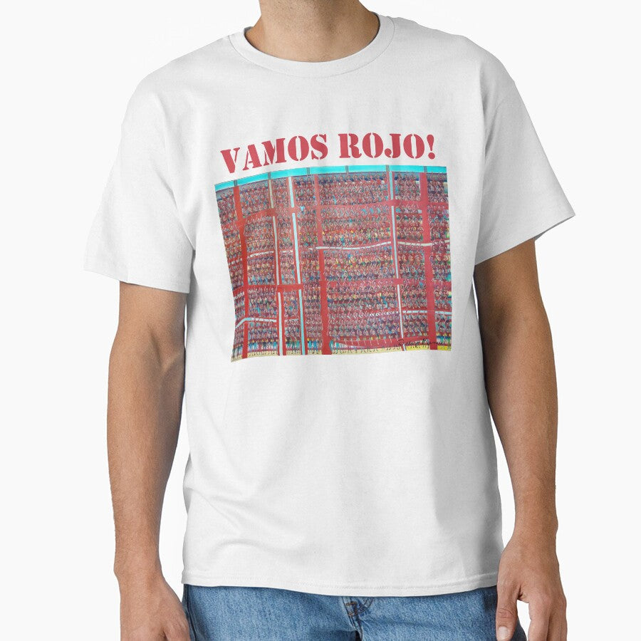 Great red grandstand by Diego Manuel Rodriguez Unisex T-shirt, Sweatshirt, Hoodie, Long Sleeve Tee - T-Shirt, Sweatshirt, Hoodie