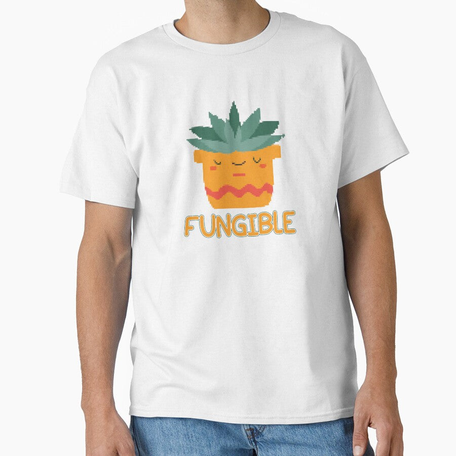 Fungible - NFT crypto art by cruzzcreation Unisex T-shirt, Sweatshirt, Hoodie, Long Sleeve Tee - T-Shirt, Sweatshirt, Hoodie