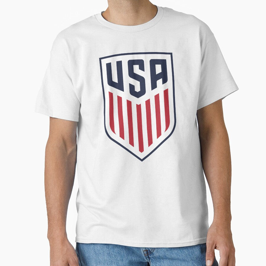 Team Soccer Usa by ruliapriyan Unisex T-shirt, Sweatshirt, Hoodie, Long Sleeve Tee - T-Shirt, Sweatshirt, Hoodie
