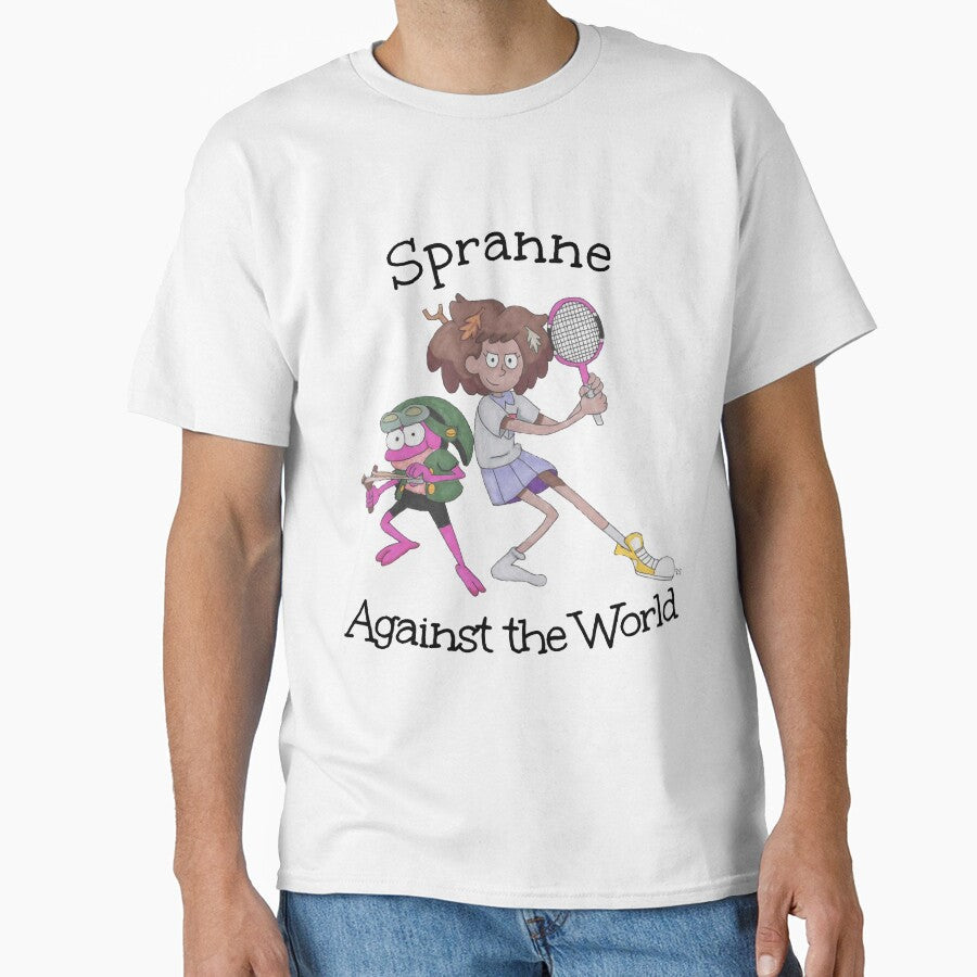 Spranne Against the World Gifts Day by AmphibiaFrog Unisex T-shirt, Sweatshirt, Hoodie, Long Sleeve Tee - T-Shirt, Sweatshirt, Hoodie