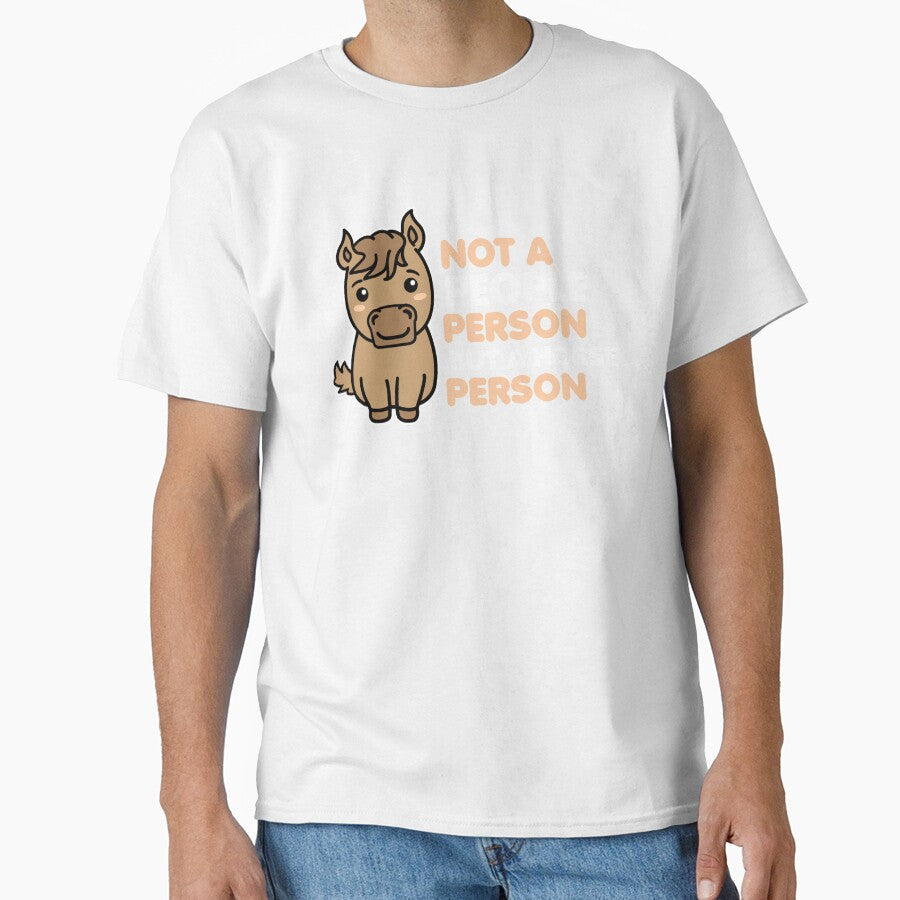 Not a people person but a horse person by 23mangoes Unisex T-shirt, Sweatshirt, Hoodie, Long Sleeve Tee - T-Shirt, Sweatshirt, Hoodie