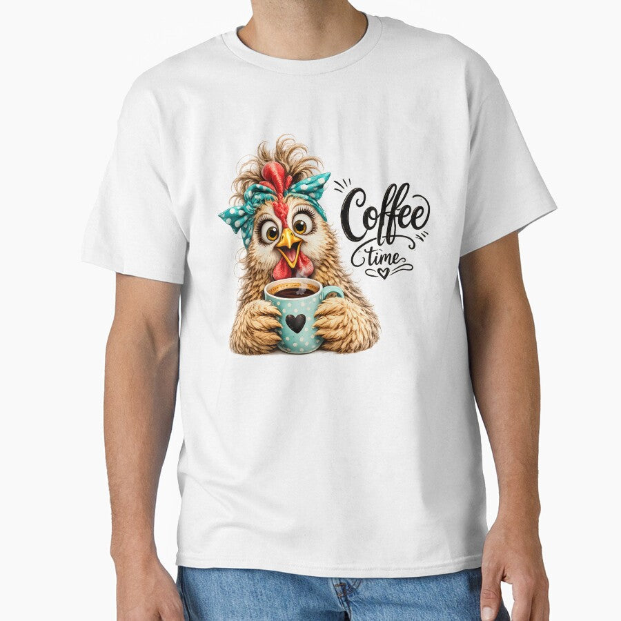 Coffee Time  Cute Coffee Lover Design by GGAUL Unisex T-shirt, Sweatshirt, Hoodie, Long Sleeve Tee - T-Shirt, Sweatshirt, Hoodie