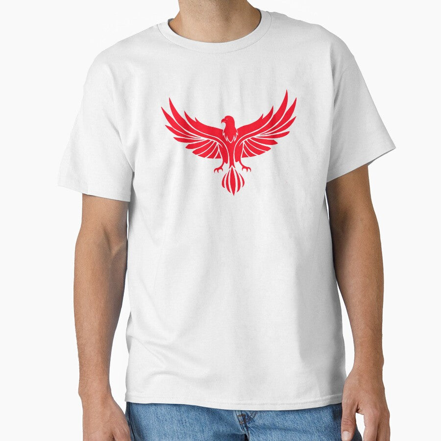 Red Eagle by Mark-V-Art Unisex T-shirt, Sweatshirt, Hoodie, Long Sleeve Tee - T-Shirt, Sweatshirt, Hoodie