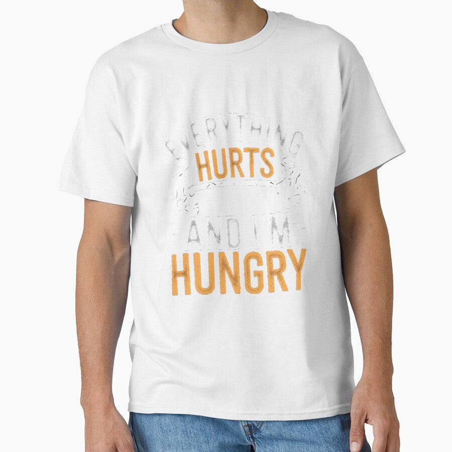 Gym Meme hungry by CandyVenom Unisex T-shirt, Sweatshirt, Hoodie, Long Sleeve Tee - T-Shirt, Sweatshirt, Hoodie