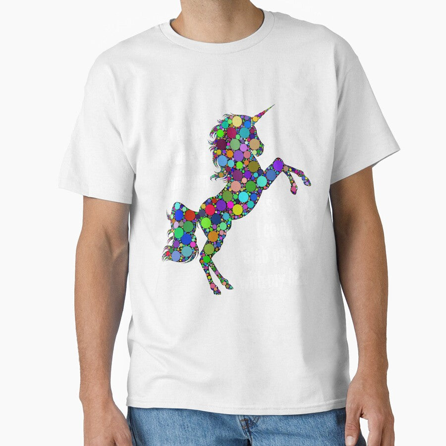 I Wish I Was A Unicorn So I Could Stab People With My Head by Good-Looking Corpse Unisex T-shirt, Sweatshirt, Hoodie, Long Sleeve Tee - T-Shirt, Sweatshirt, Hoodie