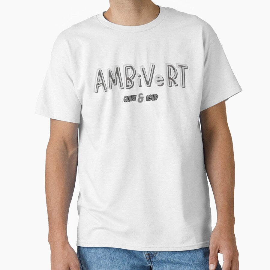 Ambivert the introvert and extrovert hero (for dark colors) by Sonic Embassy: Vibes Unisex T-shirt, Sweatshirt, Hoodie, Long Sleeve Tee - T-Shirt, Sweatshirt, Hoodie