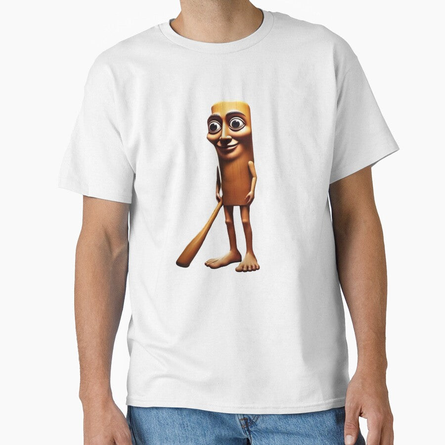 Tung Tung Tung Sahur  The King of Brainrot Meme Design by merchpub Unisex T-shirt, Sweatshirt, Hoodie, Long Sleeve Tee - T-Shirt, Sweatshirt, Hoodie