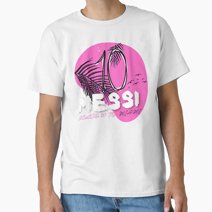 Welcom MESSI to MIAMI - inter miami by alion-manne Unisex T-shirt, Sweatshirt, Hoodie, Long Sleeve Tee - T-Shirt, Sweatshirt, Hoodie