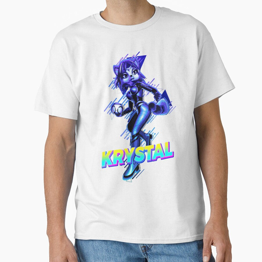 Krystal Starfox by WaifuFury Unisex T-shirt, Sweatshirt, Hoodie, Long Sleeve Tee - T-Shirt, Sweatshirt, Hoodie