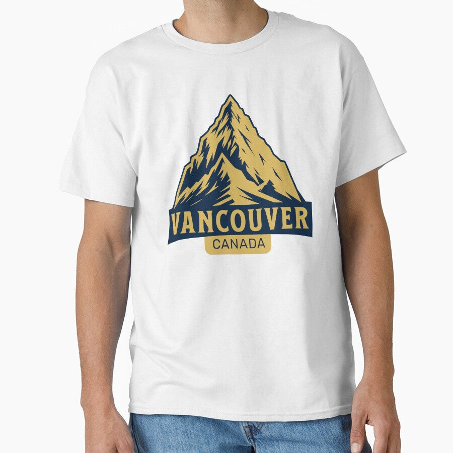 Vancouver Canada gold by VRedBaller Unisex T-shirt, Sweatshirt, Hoodie, Long Sleeve Tee - T-Shirt, Sweatshirt, Hoodie