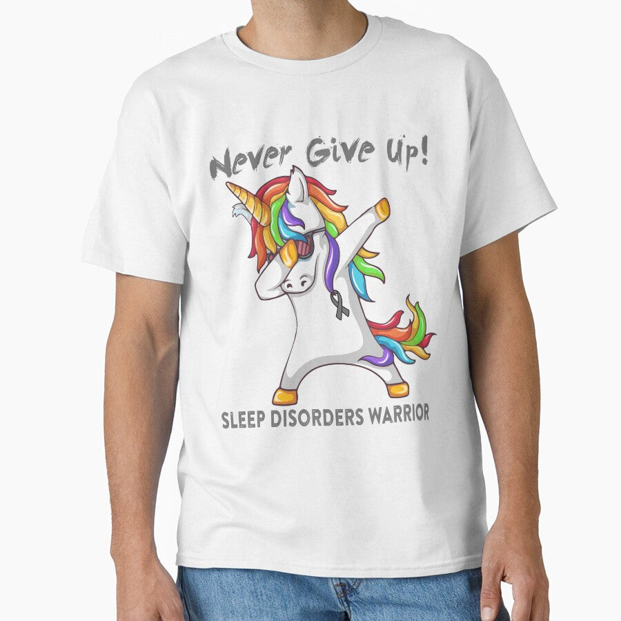 Sleep Disorders Warrior - Never Give Up! - Support Sleep Disorders Warrior Gifts by whlrcheryl - T-Shirt, Sweatshirt, Hoodie