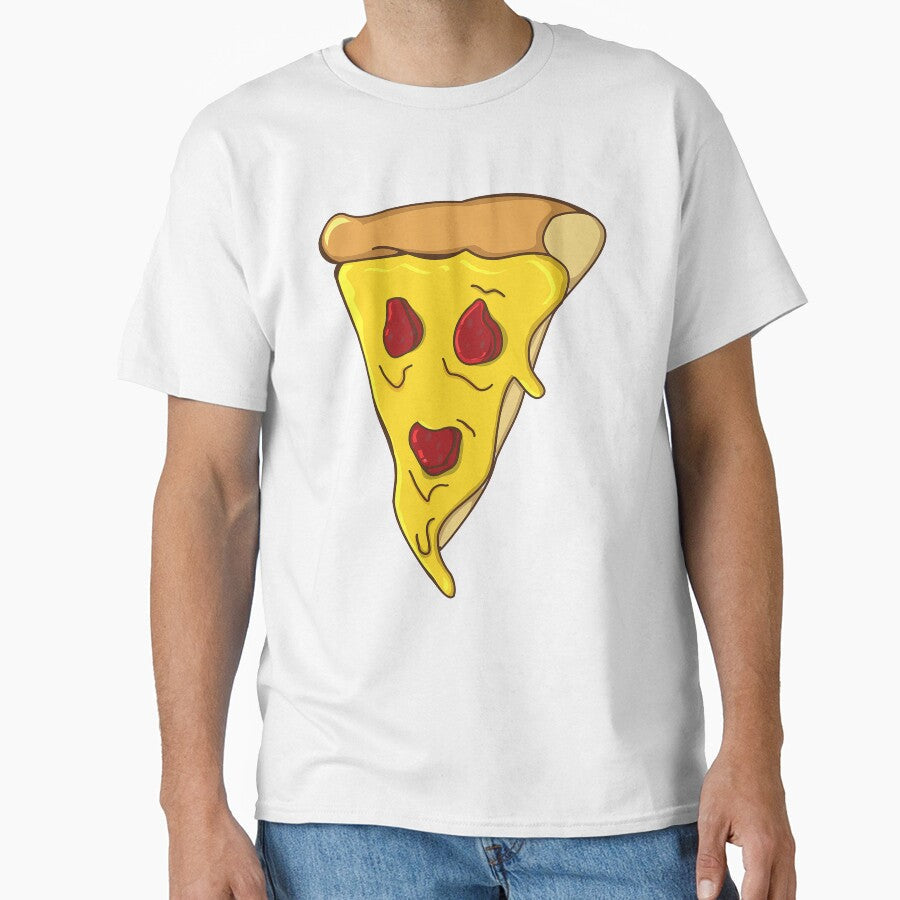 Scary Pizza Face by HappyArts90 Unisex T-shirt, Sweatshirt, Hoodie, Long Sleeve Tee - T-Shirt, Sweatshirt, Hoodie