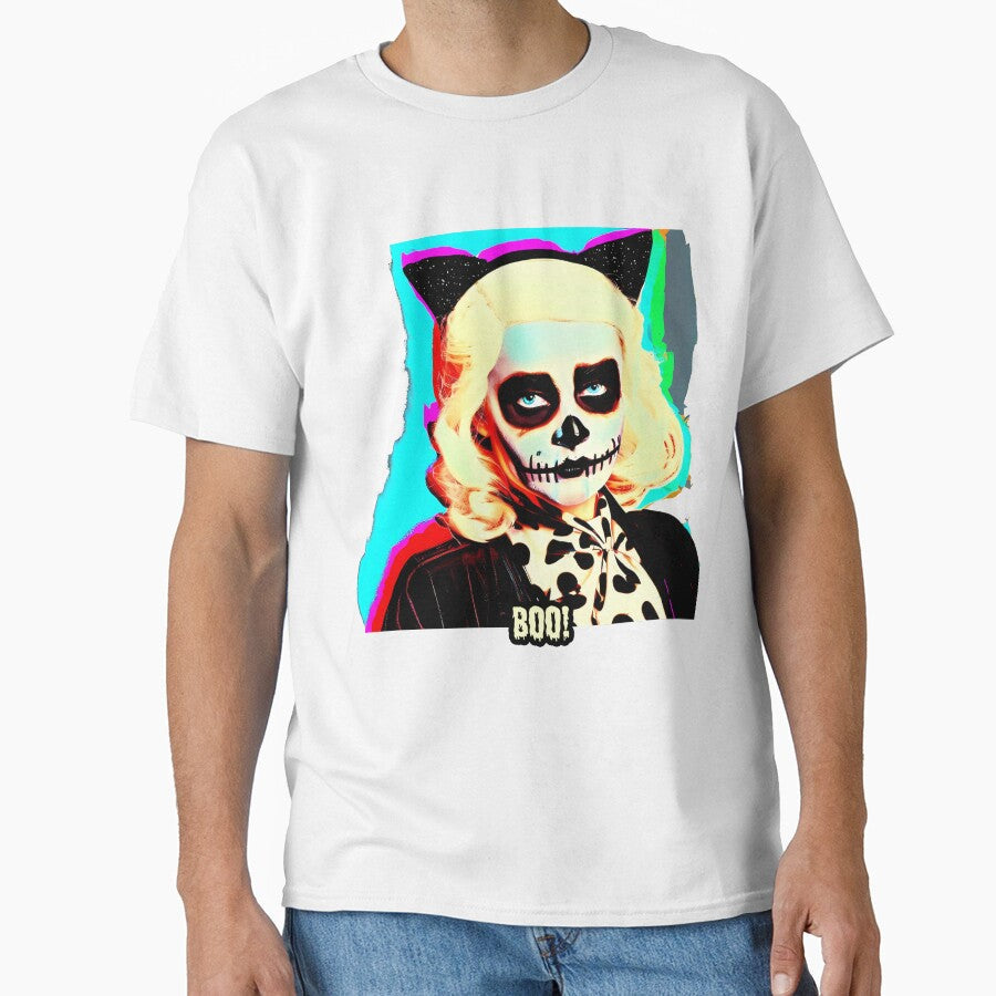 Boo! Halloween Pop Art by OzzFrequency Unisex T-shirt, Sweatshirt, Hoodie, Long Sleeve Tee - T-Shirt, Sweatshirt, Hoodie