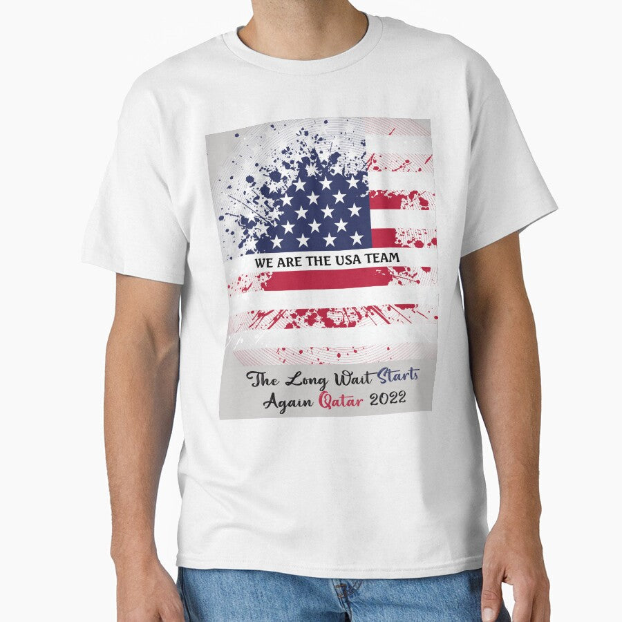 The Long Wait Starts Again , Qatar2022 by bestinshirt1 Unisex T-shirt, Sweatshirt, Hoodie, Long Sleeve Tee - T-Shirt, Sweatshirt, Hoodie