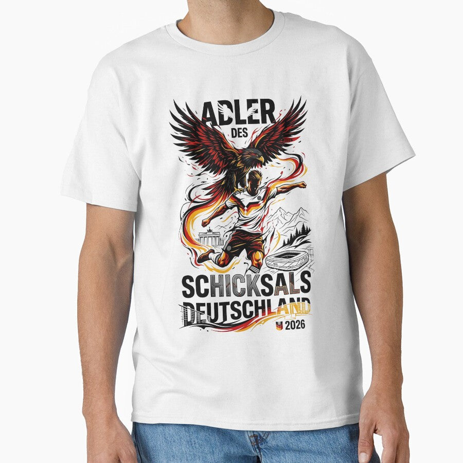Eagle of Destiny Germany - World Cup 2026 by VoidAnimeStudio Unisex T-shirt, Sweatshirt, Hoodie, Long Sleeve Tee - T-Shirt, Sweatshirt, Hoodie