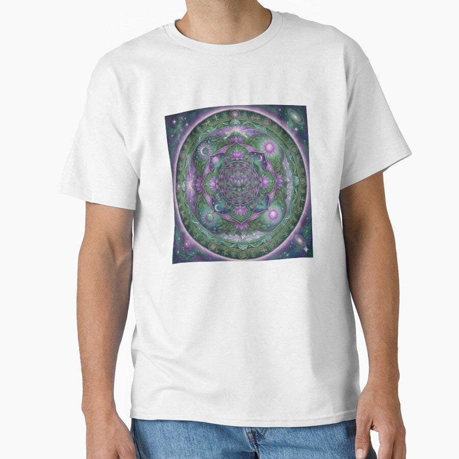 Mandala by Floor47 Unisex T-shirt, Sweatshirt, Hoodie, Long Sleeve Tee - T-Shirt, Sweatshirt, Hoodie
