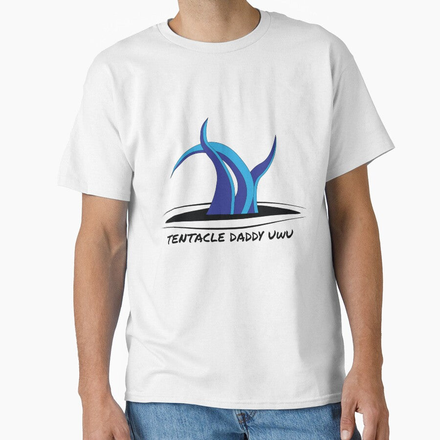Tentacle Daddy UwU by Brandon Lampitoc Unisex T-shirt, Sweatshirt, Hoodie, Long Sleeve Tee - T-Shirt, Sweatshirt, Hoodie