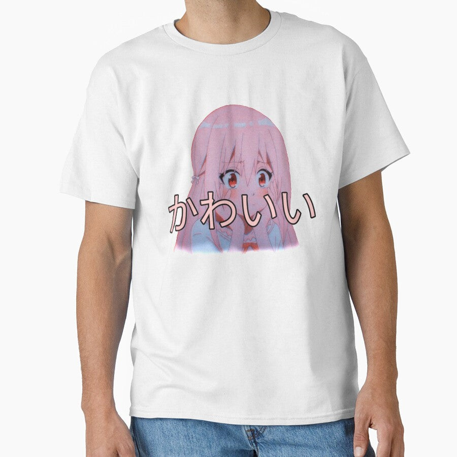 kawaii shy girl by el000 Unisex T-shirt, Sweatshirt, Hoodie, Long Sleeve Tee - T-Shirt, Sweatshirt, Hoodie