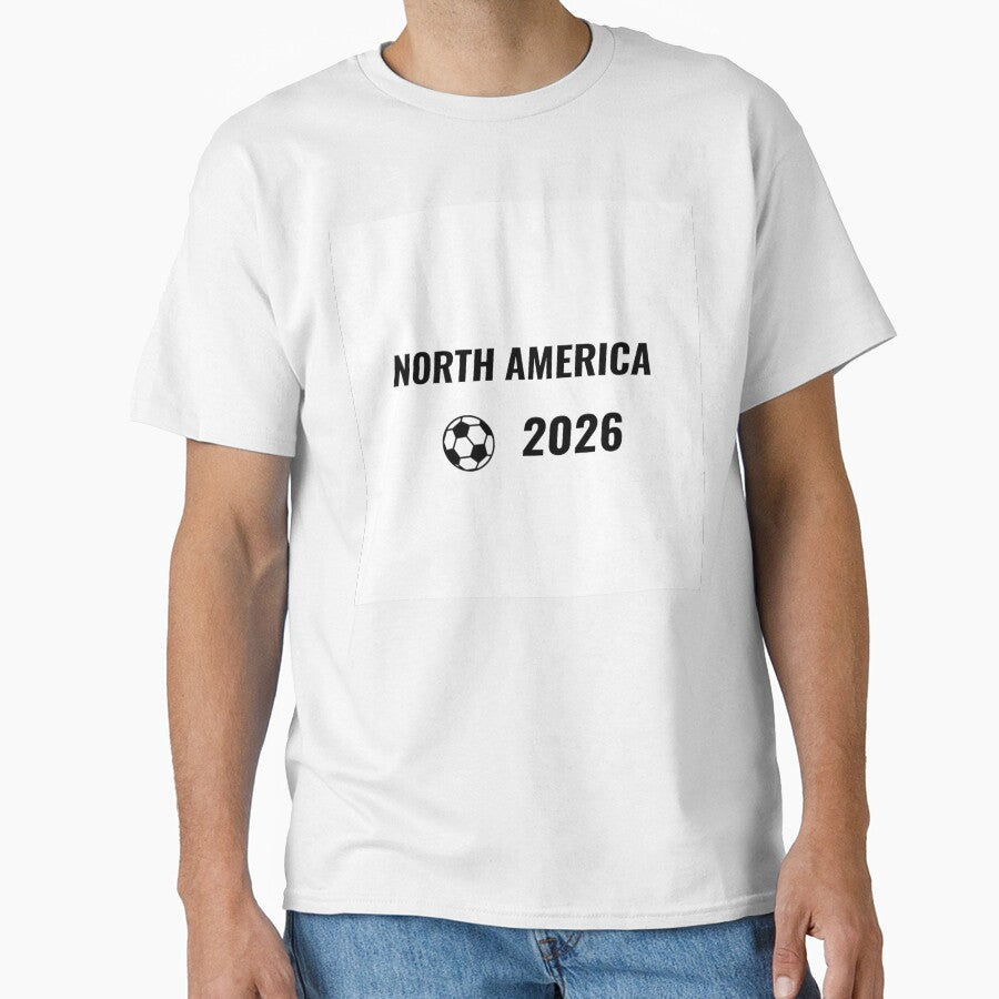 North America 2026 Shirt  USA Canada Mexico Host Nations Fan Tee | Uncle Jichuan by Uncle-Jichuan - T-Shirt, Sweatshirt, Hoodie