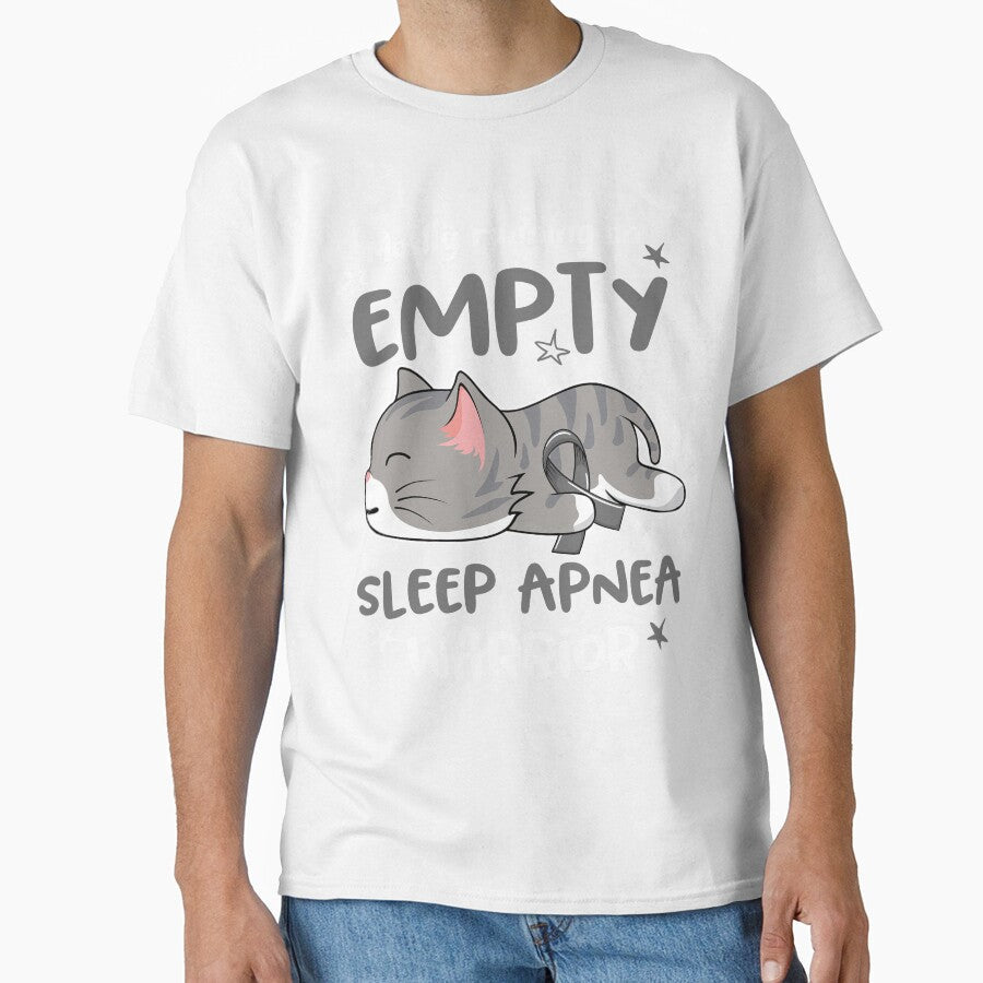 Sleep Apnea Awareness, Mostly Running on Sleep Apnea Warrior by Tammyilaria Unisex T-shirt, Sweatshirt, Hoodie, Long Sleeve Tee - T-Shirt, Sweatshirt, Hoodie