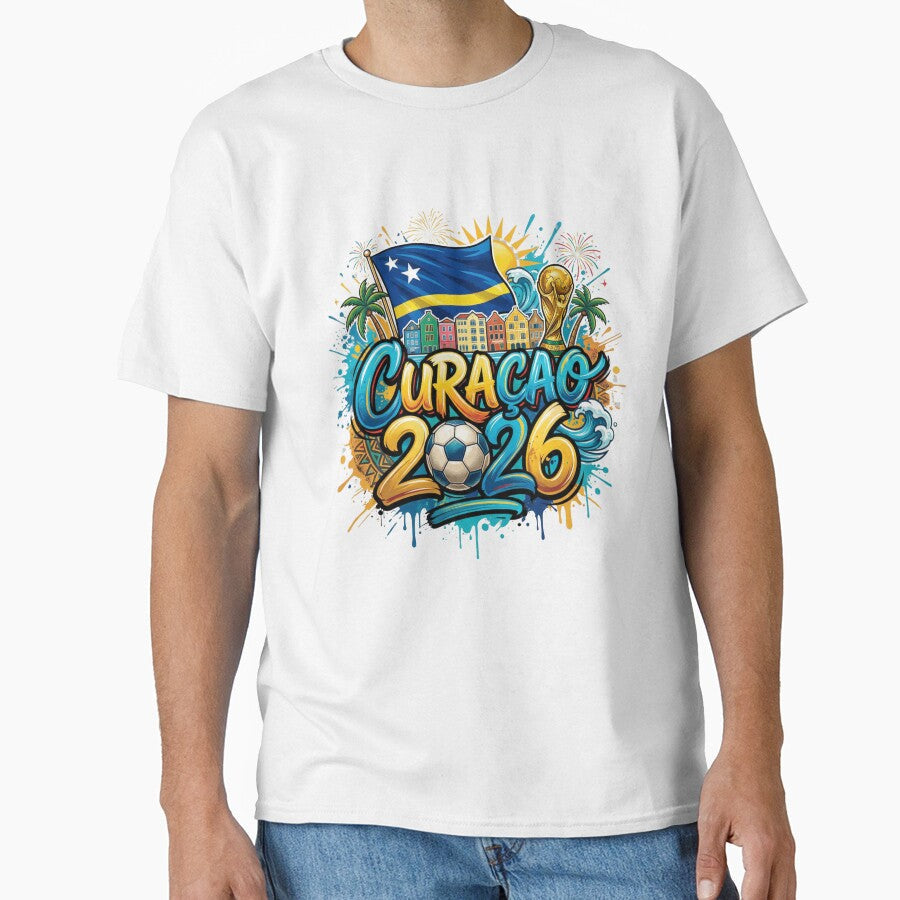 Curacao World Cup 2026 Football Legacy by Not Hugo Unisex T-shirt, Sweatshirt, Hoodie, Long Sleeve Tee - T-Shirt, Sweatshirt, Hoodie
