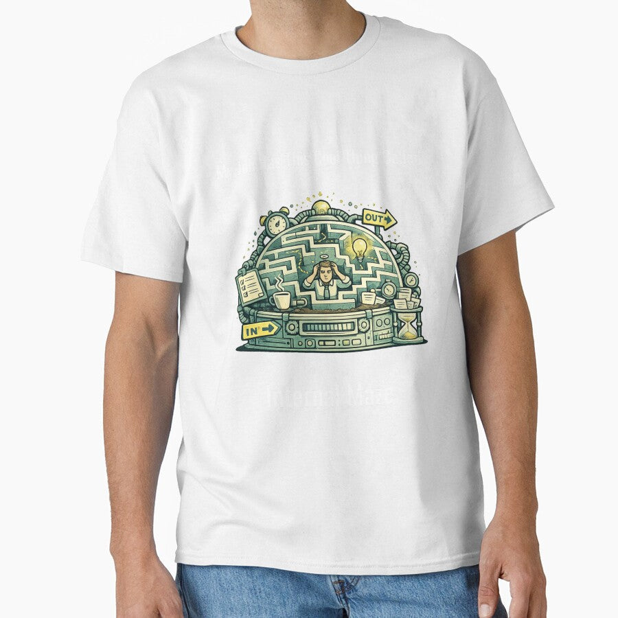 My Job Has This Cool Thing Called Internal Maze  Funny Office Humor Design by SillentDesign - T-Shirt, Sweatshirt, Hoodie