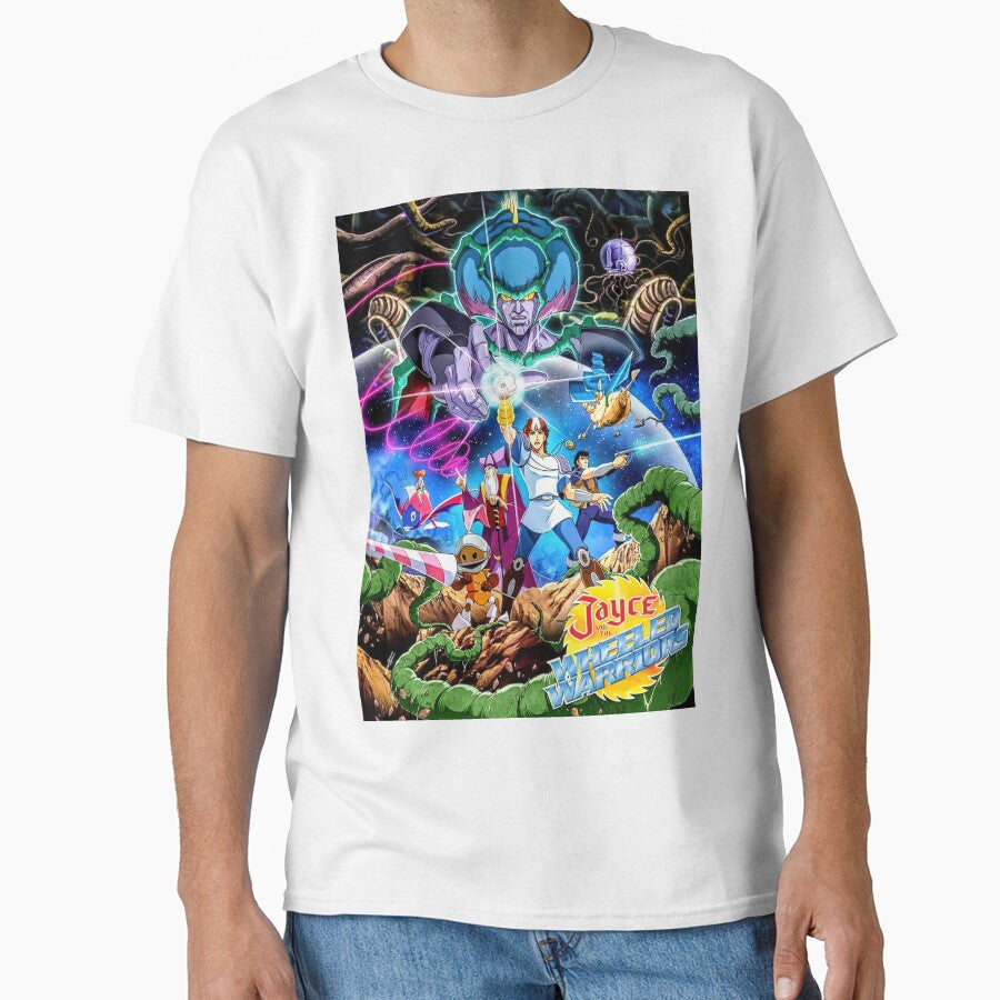 Jayce and the Wheeled Warriors Retro Poster by Retr0Tshirts Unisex T-shirt, Sweatshirt, Hoodie, Long Sleeve Tee - T-Shirt, Sweatshirt, Hoodie
