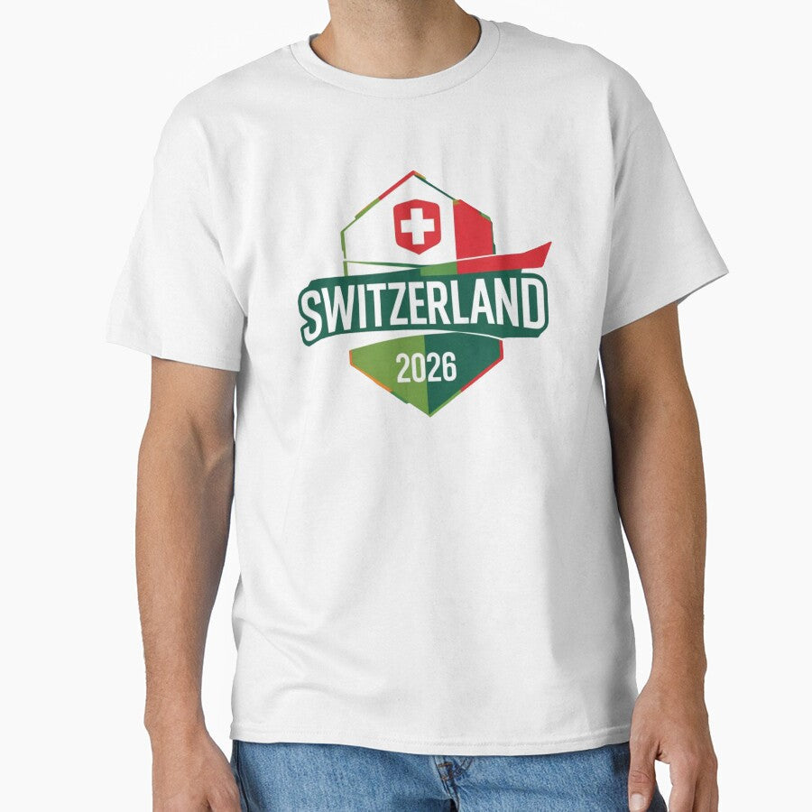 Switzerland WC2026 by chapaillini Unisex T-shirt, Sweatshirt, Hoodie, Long Sleeve Tee - T-Shirt, Sweatshirt, Hoodie