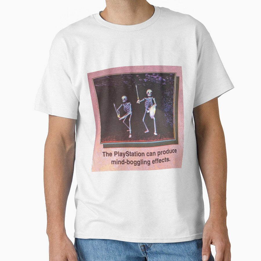 The PlayStation can produce mind-boggling effects meme by J_a_c_k_i_e_ Unisex T-shirt, Sweatshirt, Hoodie, Long Sleeve Tee - T-Shirt, Sweatshirt, Hoodie