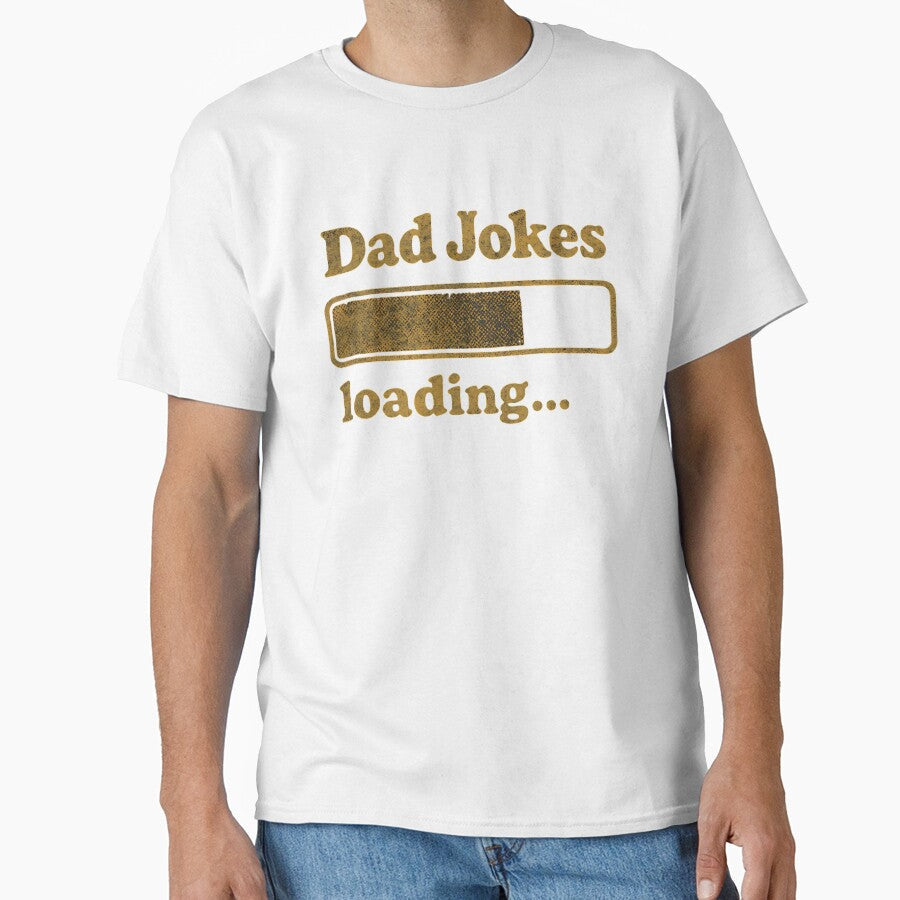 Dad Jokes Loading by annaottertion Unisex T-shirt, Sweatshirt, Hoodie, Long Sleeve Tee - T-Shirt, Sweatshirt, Hoodie