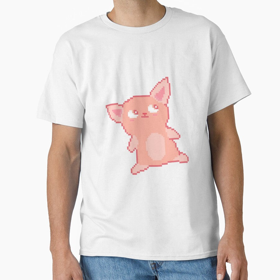 pinky cat by autumnalmanac Unisex T-shirt, Sweatshirt, Hoodie, Long Sleeve Tee - T-Shirt, Sweatshirt, Hoodie