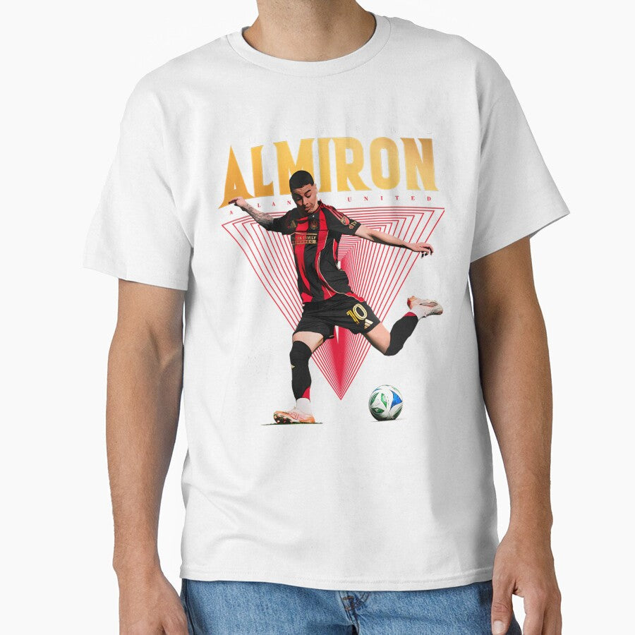 Miguel Almiron Atlanta United FC by MarkHeaney Unisex T-shirt, Sweatshirt, Hoodie, Long Sleeve Tee - T-Shirt, Sweatshirt, Hoodie