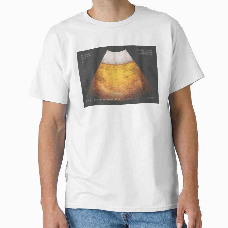 Beer Ultrasound by Soceitiz Unisex T-shirt, Sweatshirt, Hoodie, Long Sleeve Tee - T-Shirt, Sweatshirt, Hoodie