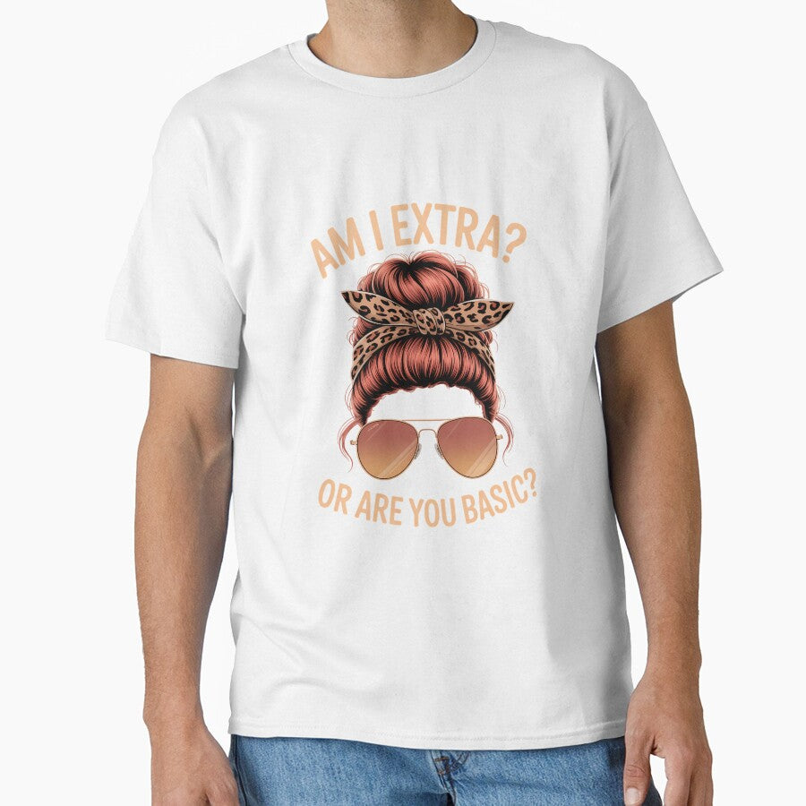 Funny Messy Bun Sarcastic by bloodhumph Unisex T-shirt, Sweatshirt, Hoodie, Long Sleeve Tee - T-Shirt, Sweatshirt, Hoodie