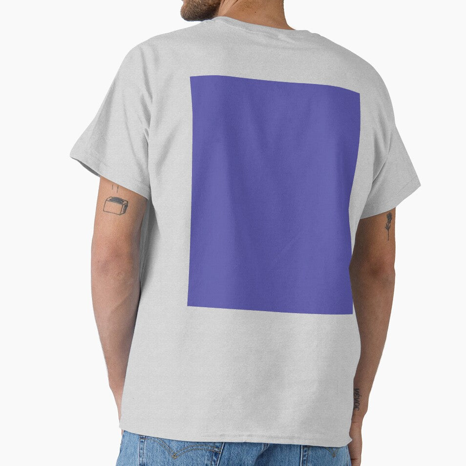 Plain Solid Color Vivid Purple Violet Purple Lavender Purple by mimihuang creations Unisex T-shirt, Sweatshirt, Hoodie, Long Sleeve Tee - T-Shirt, Sweatshirt, Hoodie