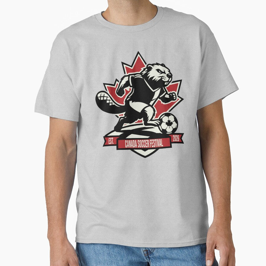 Canada Soccer Festival   Beaver Power on the Pitch by CARPIO Creations Unisex T-shirt, Sweatshirt, Hoodie, Long Sleeve Tee - T-Shirt, Sweatshirt, Hoodie